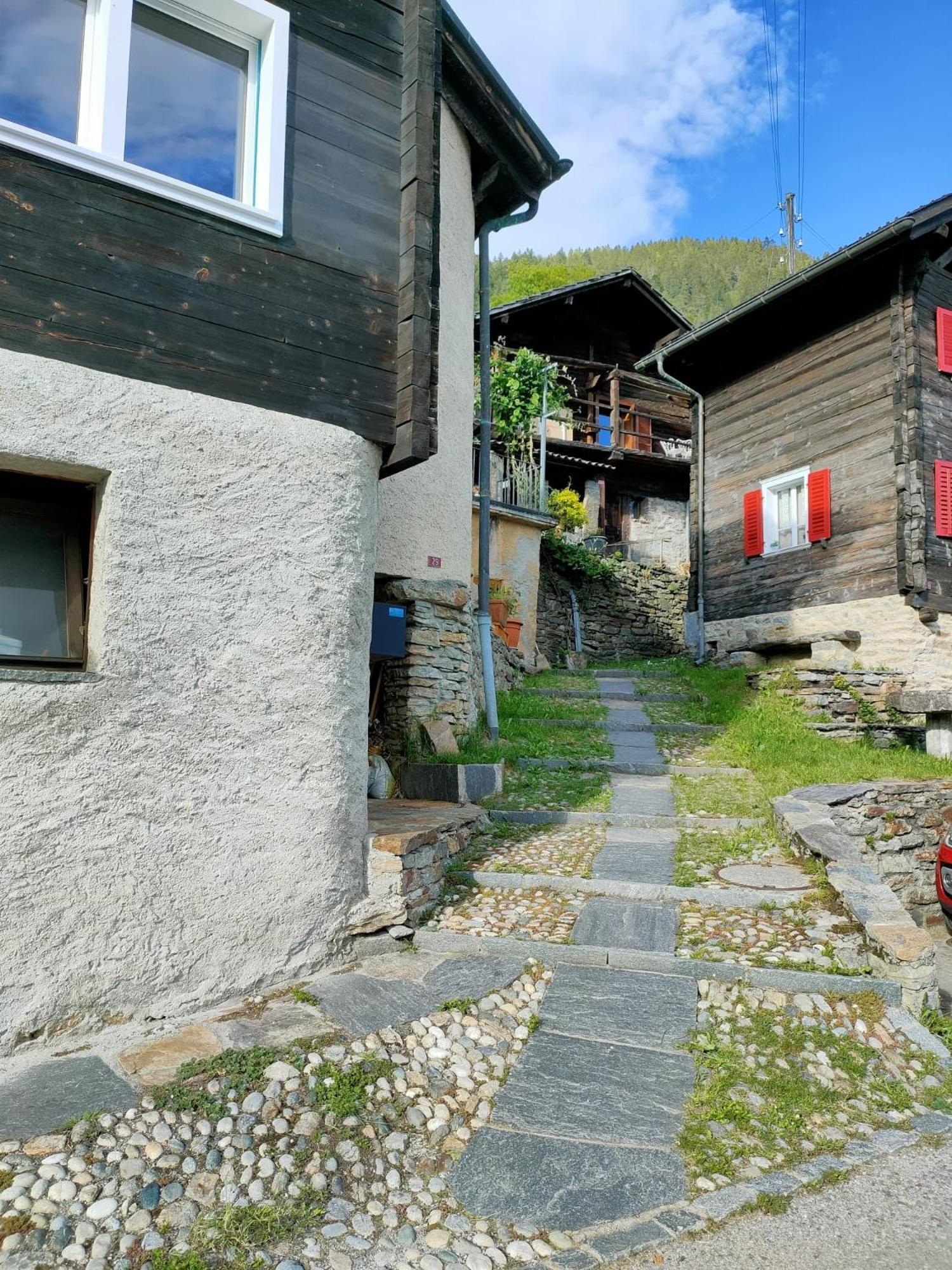 Appartamento Accogliente Di Montagna A Cavagnago Faido Exteriér fotografie